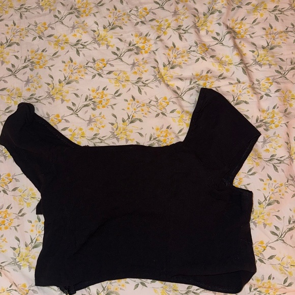 Lottie Moss Shirred Top - Picture 3 of 4